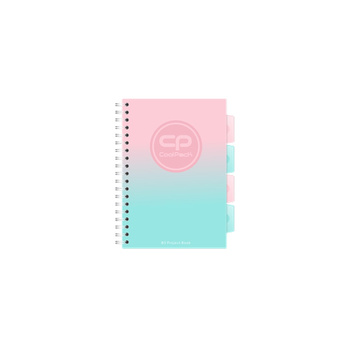 Kołobrulion B5 Coolpack 100 kartek gradient strawberry