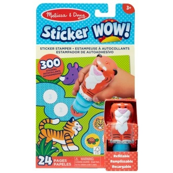 Mellisa&Doug Stempel z naklejkami Tygrysek + książeczka