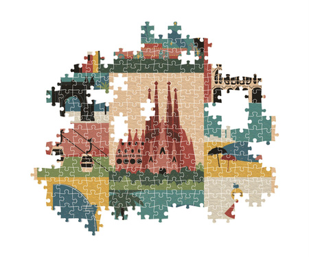 Puzzle 1000 Compact Barcelona 39847