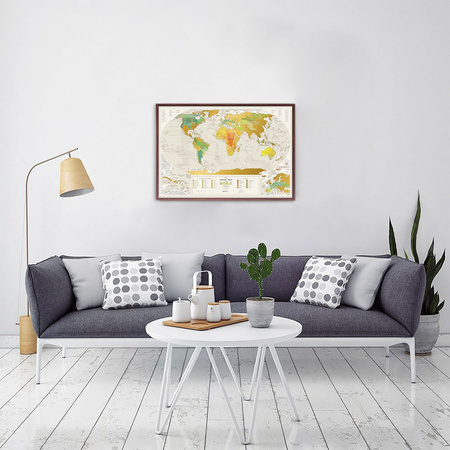 Mapa zdrapka świat travel map geography world