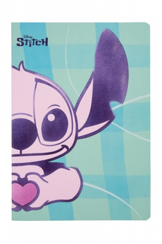 Zeszyt A5 60k.Iinia Disney Fashion Stitch pastel wzór 1