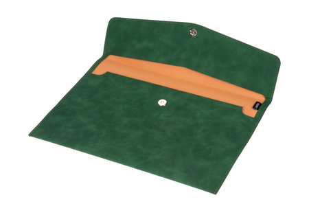 Teczka A4 koperta na napy zielona