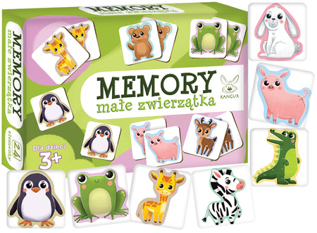 Gra Memory małe zwierzątka