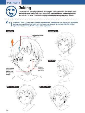 How To Create Manga Drawing Facial Expressiens wer. angielska