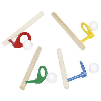 Dmuchajka logopedyczna unosząca się piłeczka 1 szt.mix