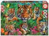 Puzzle 500 Tygrysy w dżungli 112783