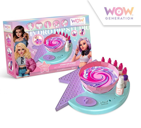 Zestaw pracowania malarska WOW DIP IN PAINT z akcesoriami WOW