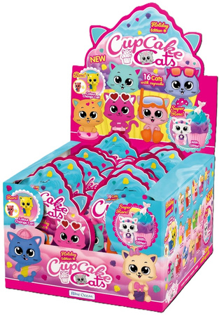 Figurka Cup Cake Cats Holiday 1szt.mix