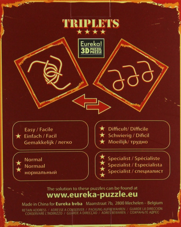 Łamigłówka Grand Master Triplets poziom 4/4