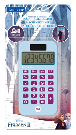 Kalkulator kieszonkowy Disney Frozen z osłoną ochronną C45FZ