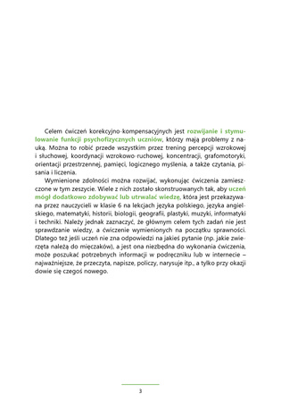 Przyjmuję wyzwanie! Klasa 6 ćwiczenia korekcyjno kompensacyjne