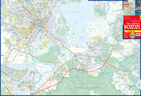 Szczecin plan miasta 1:22 000 papier 2025