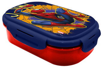 Pudełko śniadaniowe + sztućce Spiderman SP50071