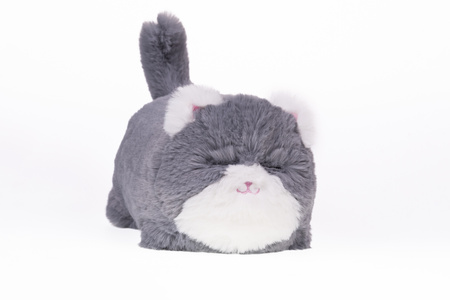 Interaktywny Kot Huggy Luv szary DKO0221