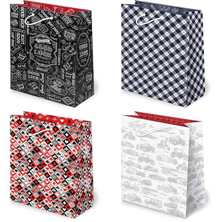 Torebki prezentowe T2-37 męskie 10 sztuk