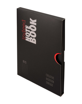 Notes Indeed B5 linia czarny