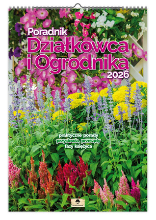 Kalendarz 2026 ścienny Poradnik działkowca i ogrodnika A3 VD16
