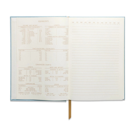 Notatnik z wegańskiego zamszu Blue Arch Dot