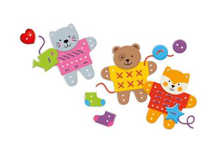 Gra Sznurowanka Sweterki