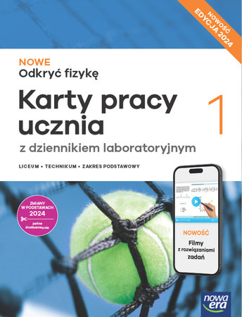 Nowa Fizyka Odkryć fizykę karty pracy 1 liceum i technikum zakres podstawowy EDYCJA 2025