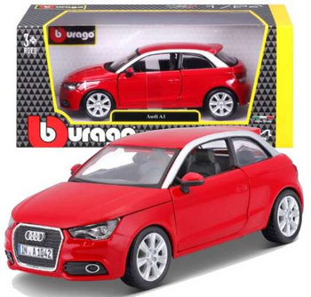 BBURAGO MODEL AUDI A1 RED 1:24
