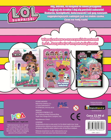Hej, złotko! L.O.L. Surprise! 505 naklejek