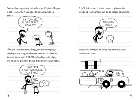 Dziennik Rowleya. Zapiski chłopca o złotym sercu. Dziennik cwaniaczka wyd. 2025