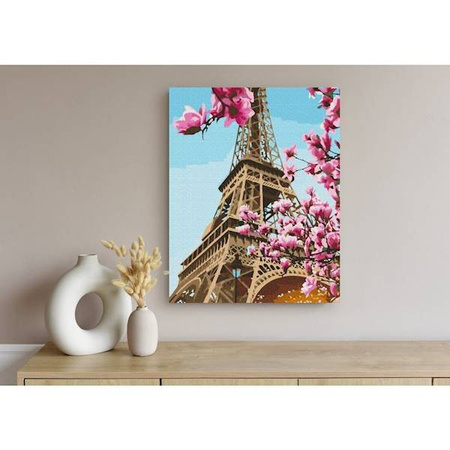 Malowanie po numerach Astra Artea Wieża Eiffla