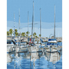Malowanie po numerach BRUSHME 40x50 cm jachty