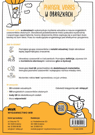 Język angielski Phrasal Verbs w obrazkach Ćwiczenia dla uczniów szkół średnich