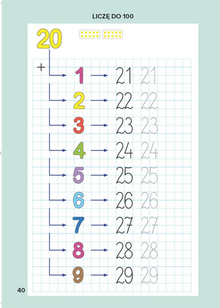 Elementarz. Nauka liczenia z ćwiczeniami
