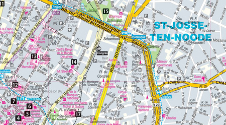 Bruksela map&guide PL laminat 2024