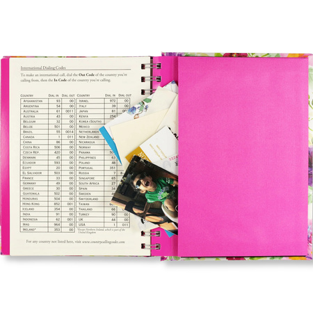 Adresownik duży Piwonie Peter Pauper Press