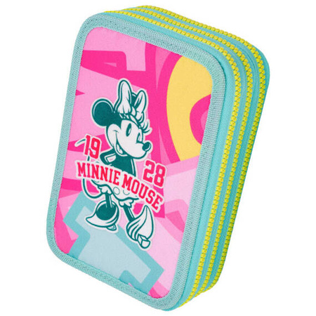 Piórnik 3-komorowy z wyposażeniem Coolpack Disney Core Jumper 3 Minnie