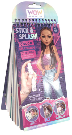 Zestaw kreatywny szkicownik WOW Splash and Create Mini WOW00142
