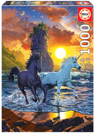 Puzzle 1000 Jednorożce na plaży Vincent Hie 110467