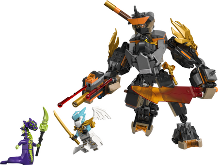 Lego Ninjago Mech specjalny Cole’a i Zane w smoczej zbroi 71854