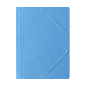 Teczka A4  preszpanowa z gumką Bantex jasnoniebieski
