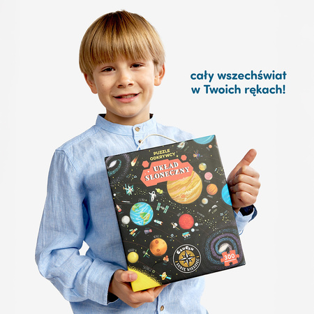 Puzzle 300 odkrywcy Układ Słoneczny CzuCzu