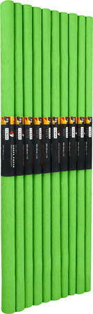 Paczka Bibuła marszczona 50x200 limonkowy 10 rolek