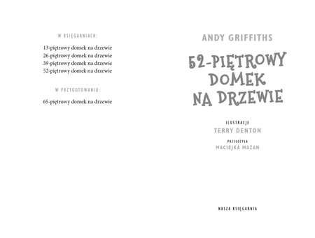 52-piętrowy domek na drzewie wyd. 2023