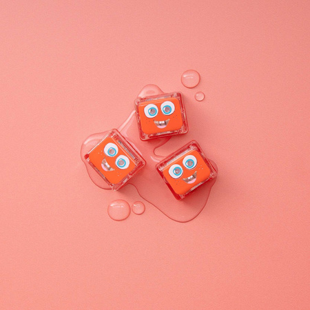 Kostki sensoryczne świecące w wodzie Sammy czerwony