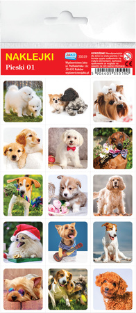 Naklejki Pieski 01