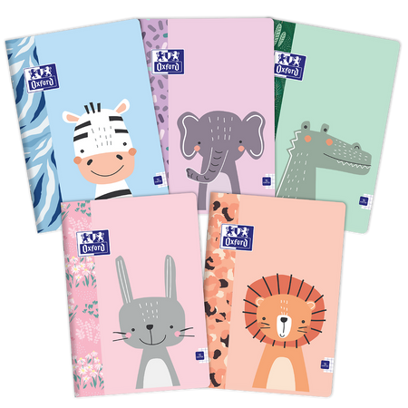 Paczka Zeszyt A5 16k kratka Oxford kids pakiet 10 sztuk