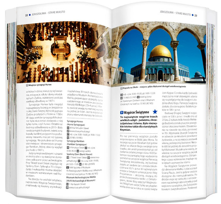 Izrael zestaw przewodnikowy 2w1 light 2023