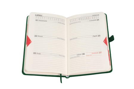 Kalendarz 2026 Memofix A6 TDW zielony