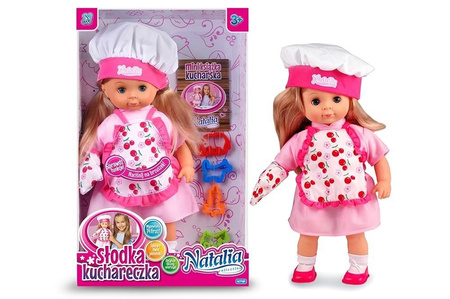 Lalka Natalia słodka kuchareczka 42 cm