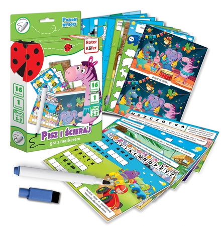 Gra Z markerem pisz i ścieraj Poziom wysoki RK1020-01