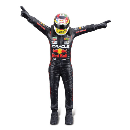 BBURAGO BOLID F1 Red Bull RB19 FIGURKA SERGIO PEREZ 1:24