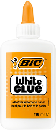 Paczka Klej White Glue BIC 118ml 8 sztuk
